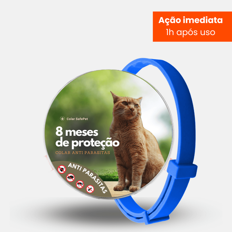 Coleira Ajustável para Cães e Gatos 70cm - Várias Cores