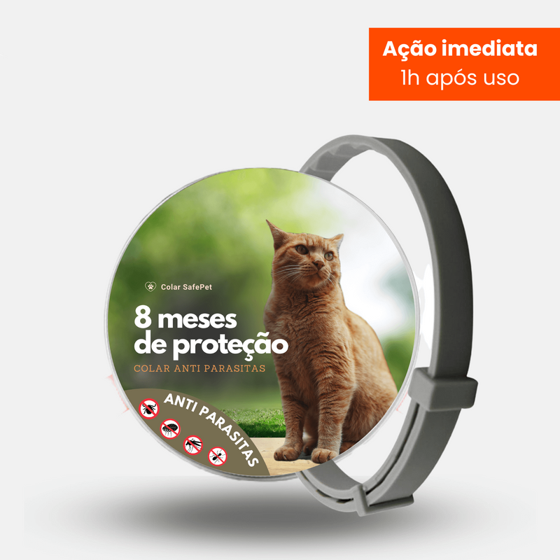 Coleira Ajustável para Cães e Gatos 70cm - Várias Cores