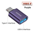 Adaptador USB 3.0/2.0 para Type-C e Micro USB.