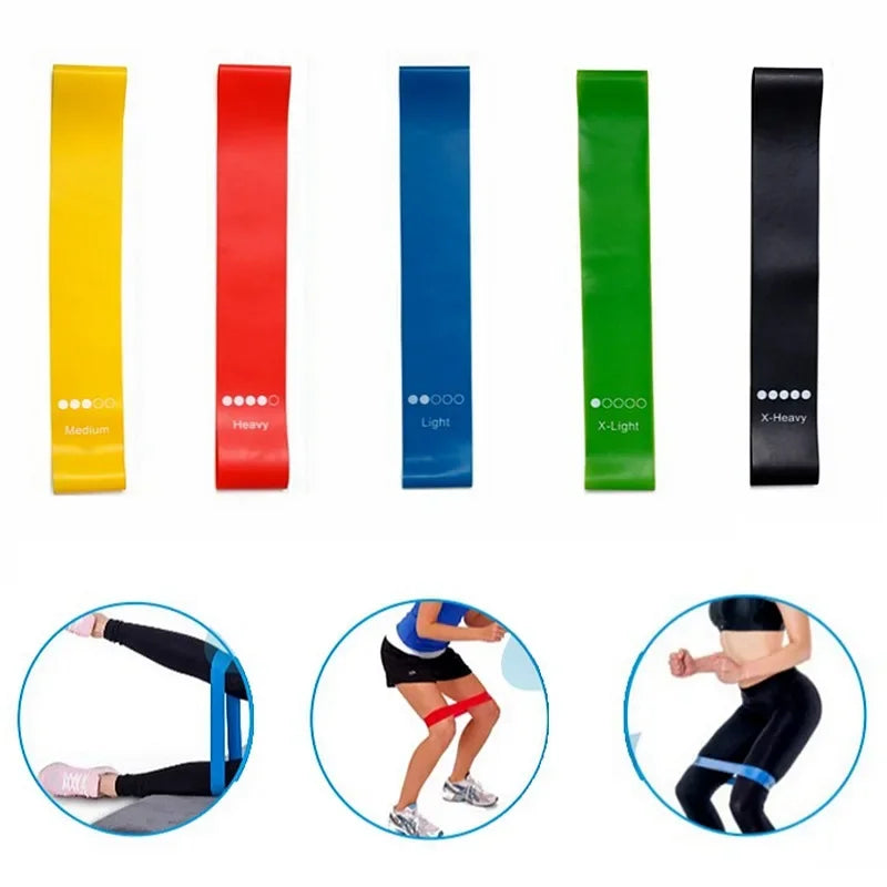 Conjunto de Bandas Elásticas para Treinamento e Yoga