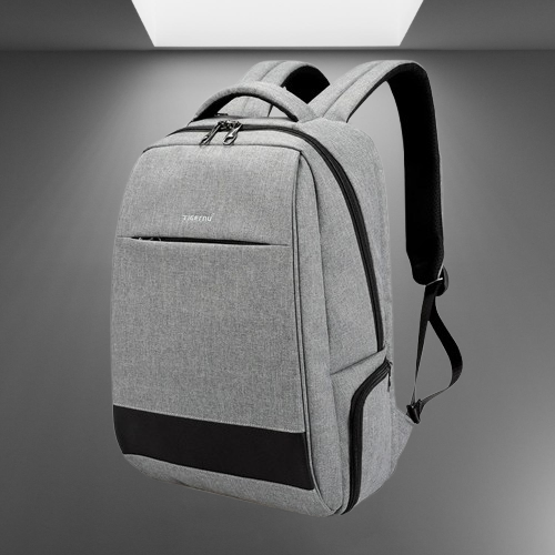 Mochila masculina anti-furto, USB, impermeável e para laptop 15.6"