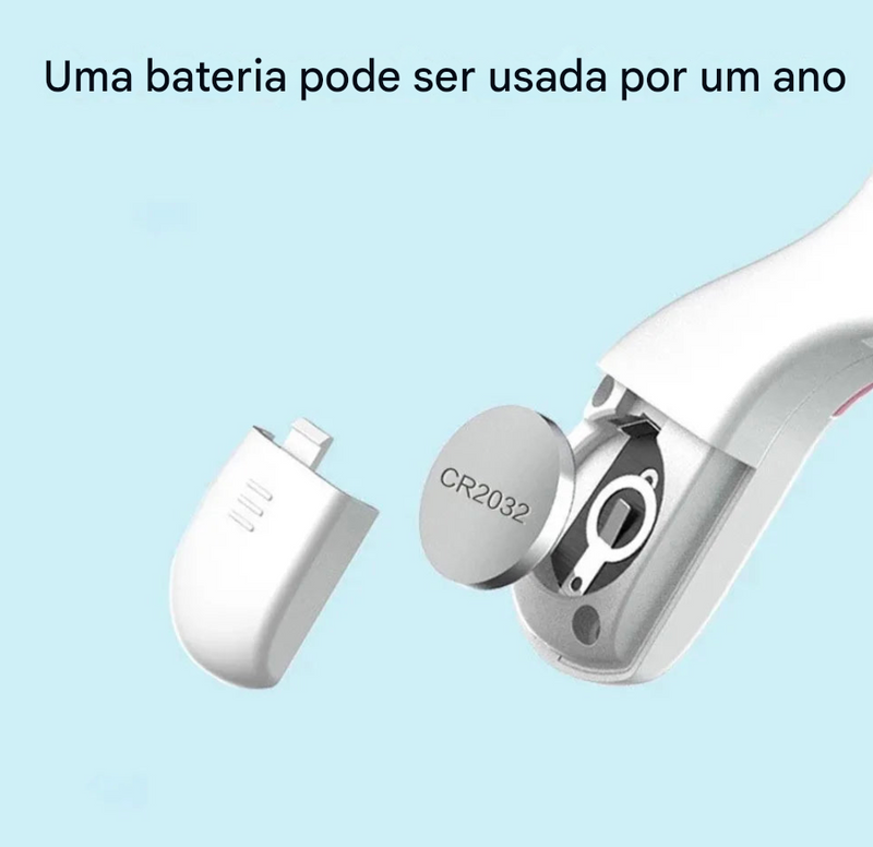 Aparador de Unhas para Pet Mini com LED – Corte Seguro e Preciso