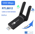 Adaptador USB-WiFi Dual Band para PC/Notebook